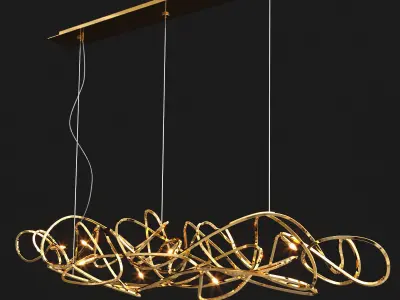 Doodle suspension by terzani 3D model