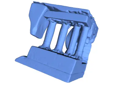 Architectural rocks 3D print model