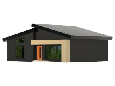 Villa 3D model