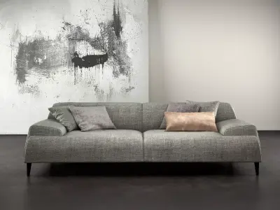 Cave Sofa 240 3D model
