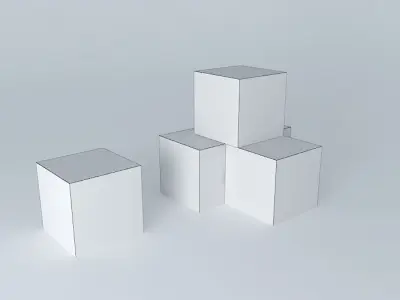 metal boxes Free 3D model