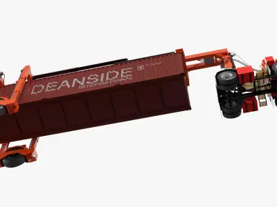  Terminal Carrier Truck Ottawa T2E with Container 40FT 