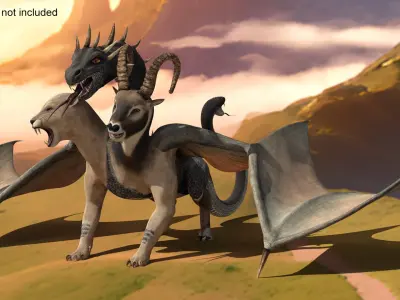  Mythical Chimera Creature 