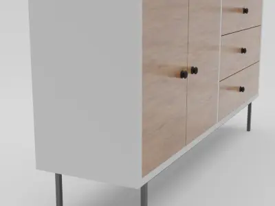 Sideboard Free 3D model