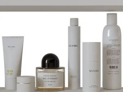 Decorative bathroom set 15 3D model