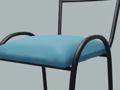 Set of chairs 3D model