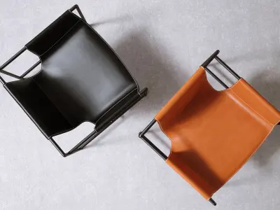 MingS Heart Armchair 3D model