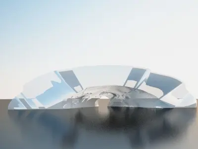 Gate parametric  3D model