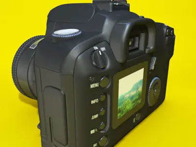 Canon EOS D60 3D model