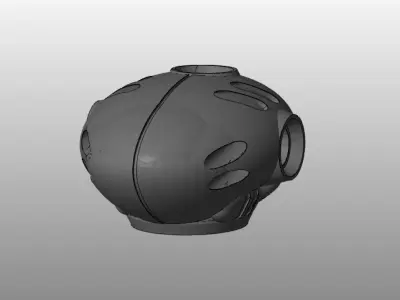 CHIBI-TECH SD - SCYTHE CORE  3D print model