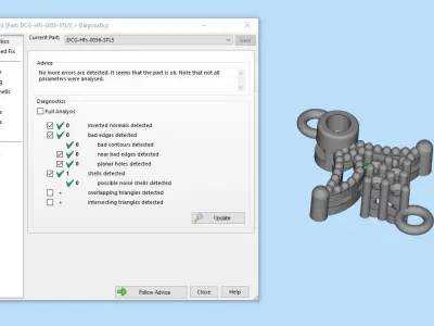 Half set 0056 3D print model