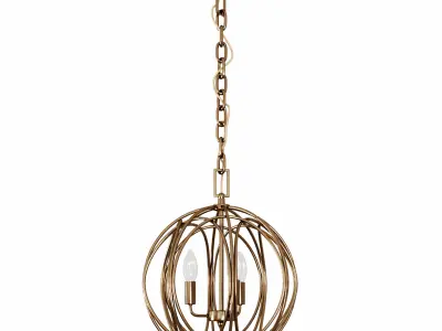 Arbor Lamp Cage 2 3D model