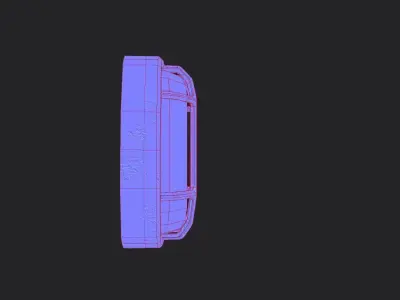 Industrial Workshop Lamp - Hardware Lighting Low-poly 3D model