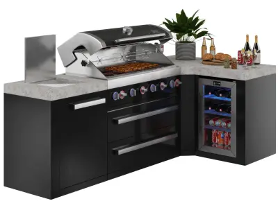 Mont Alpi BBQ 3D model