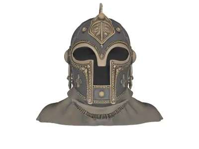 Knights Helmet Texture 2