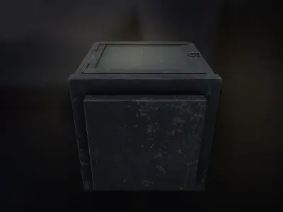 Medieval Lantern 01 Low-poly 3D model