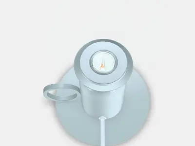 ASKMULLER Table lamp Low-poly 3D model