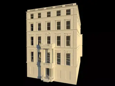 Robb House Model 3D model