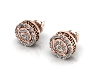 small earings 4 3D print model
