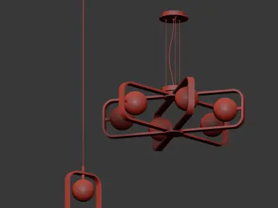 Maytoni Avola Celing Light Set 3D model