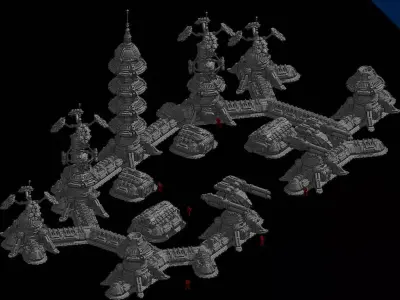 Base Complex Modular 3D print model