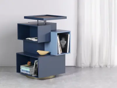 Stack Multifaceted Tower 3D model