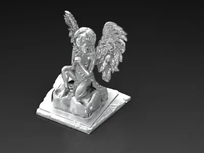 Angel 5 3D print model
