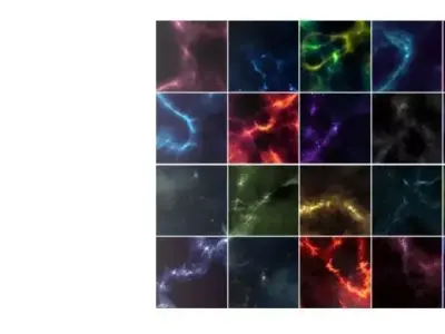 Space Skyboxes MegaPack  3D model