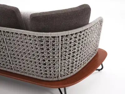 Rivera Sofa 3D model