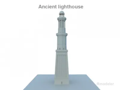 LightHouse ancient 3D model