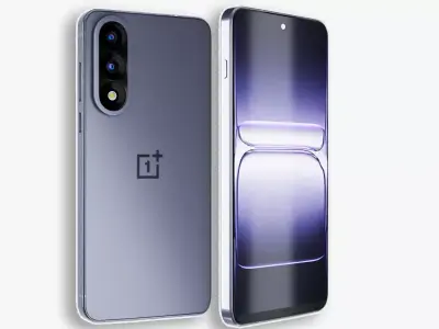 OnePlus Nord 5 Blender 3D Model with Lighting Setup 3D model