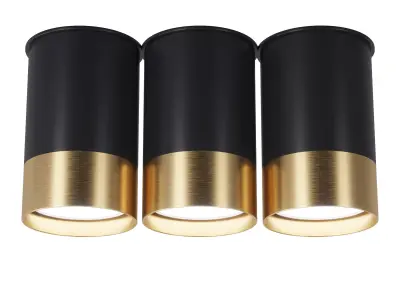 BP Black White Gold v3 sku 25606 by Pikartlights Free 3D model