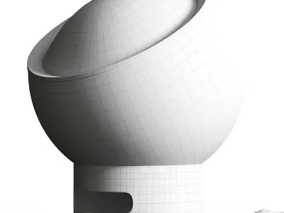 iGuzzini Clan Table Lamp 3D model