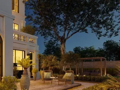  Exterior Villa Mode 3D model