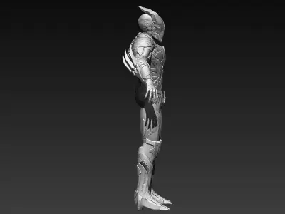 Cyber Mutant Zbrush Concept Model 3D model
