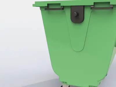 Garbage Dumpster 3D model