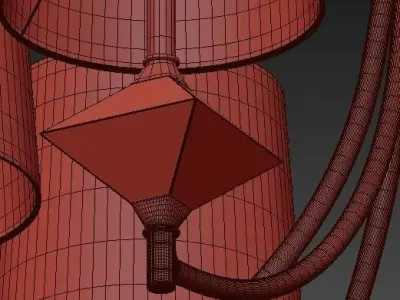 Robert Abbey Chandelier Lighting 3D model