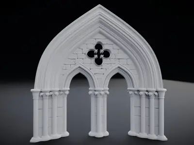 Gothic Arch 3D print model