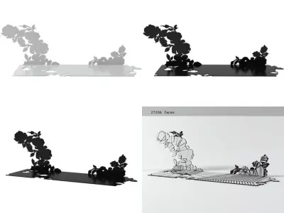 Creep Shelf 3D model