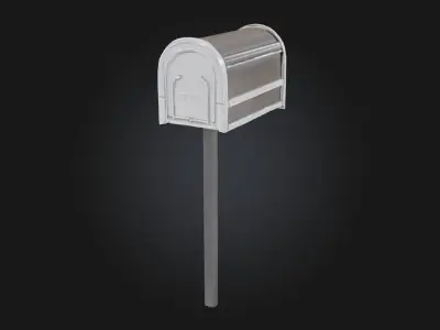 Mailbox Sentinel  Watchful Guardian of the Neighborhood 3D model