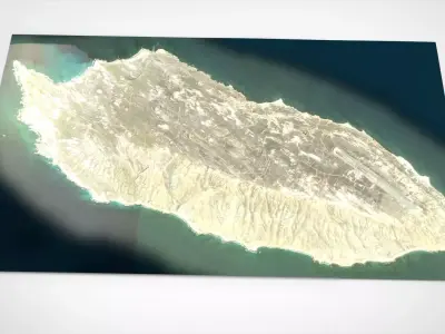 San Nicolas Island  3D model