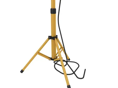 Halogen Work Light 3D model