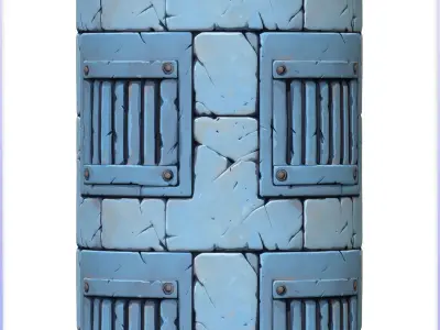 Stylized Wall Seamless Texture Texture 24