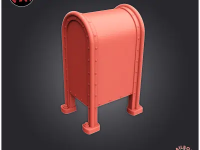 Mailbox 3D print model
