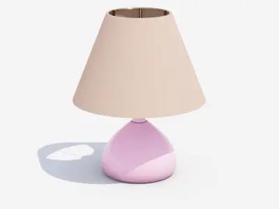 Lampshade 04 Low-poly 3D model