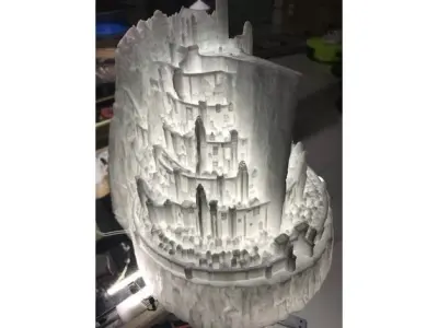 Minas Tirith Free 3D print model