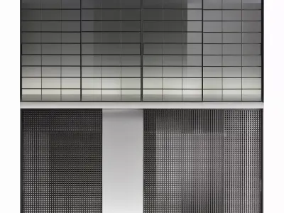 Rimadesio sliding doors 3D model