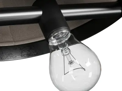 OSCAR 2 LIGHT  pendant light Low-poly 3D model