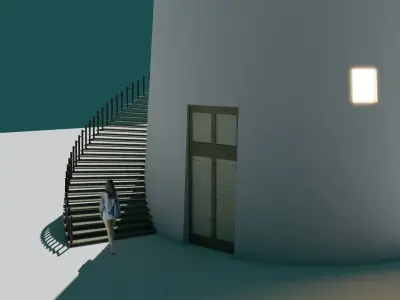 Light House Free 3D model