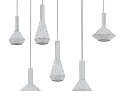 BULB pendant 3D model purchase